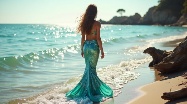 Are you ready to swim with a mermaid tail?