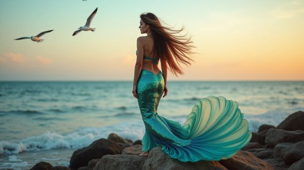 Are you ready to swim with a mermaid tail?